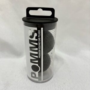 Pomms Equine Ear Plugs Mounted Shooting New in Box